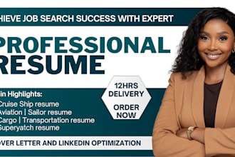 write marine shipping cruise ship sailor aviation pilot bass player cargo resume