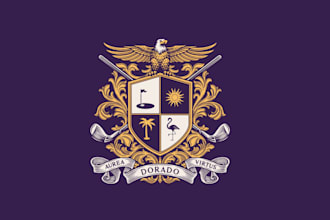 design coat of arms heraldic family crest logo