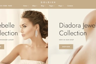 build shopify store, design shopify website landing page design shopify redesign