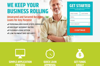 build mortgage loan website business loan website home owners insurance website
