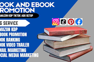 do amazon KDP book pomotion, children book formatting,kdp ads, book promotion