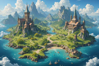 make dnd and rpg map, fantasy and battle map, world map