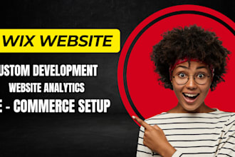 be your wix expert wix developer to design or redesign wix online store