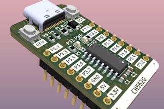 design electrical pcb board circuit schematic prototype in altium easyeda kicad
