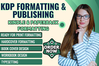 kdp formatting for amazon KDP publishing print hardcover formatting typesetting