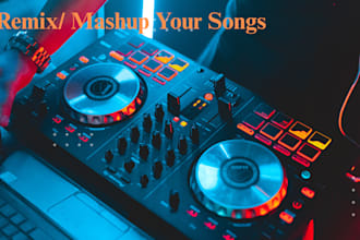 professionally create quick dj mix edit mashup beat dj remix music tags for you