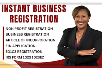 register your 501c3 nonprofit organization with irs approval fast, ein, filing