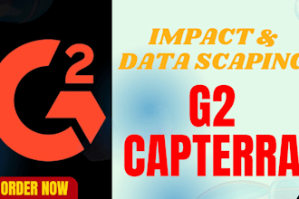 do impact engagement, data scraping on g2 capterra