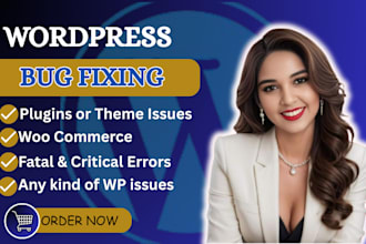 fix wordpress bugs, errors, plugin issues, and responsive problems