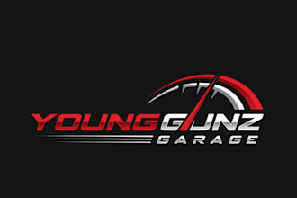 make car racing and automotive logo