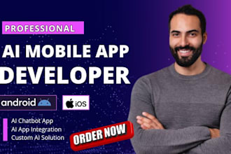 do ai mobile app development, ai saas app, android, ios app mobile app developer