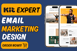 setup convertkit account design kit newsletter template kit landing page flow