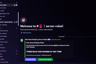 create a good looking and easy to navigate discord server