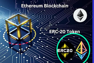 develop erc contract and website, erc721,bep20,erc20,erc404 ico,dex