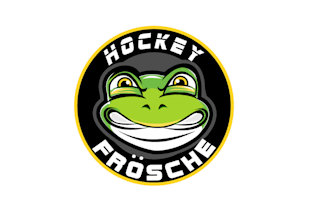 design hobby ice hockey team cologne frogs logo
