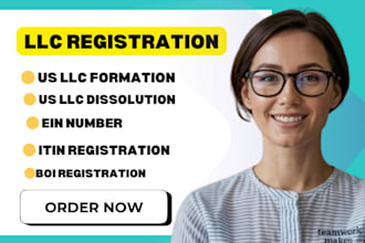 do US llc formation, company registration, ein, itin, create llc, dissolve llc