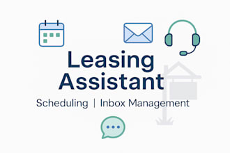 handle leasing enquiries appointment setting and customer service