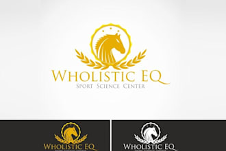 design equestrian sports center logo