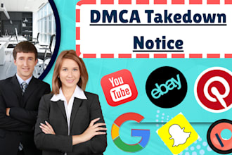 send dmca takedown notice on fb,google, telegram,reddit,instagram,yt,x,shopify