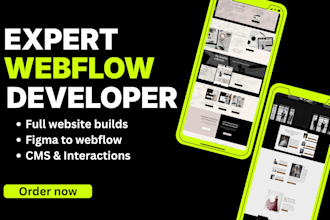 fix webflow bugs fix webflow issues and responsive issues