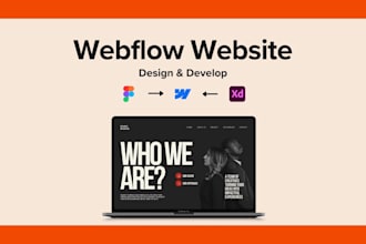 be your webflow expert, design or develop webflow website, figma to webflow