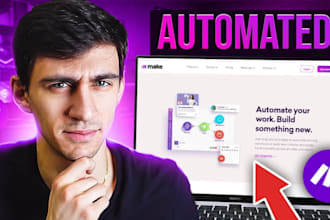 setup make com ai agent,webscraping, integrate airtable n8n workspace automation