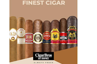 premium cigar band cigar box cigar logo cigar label design