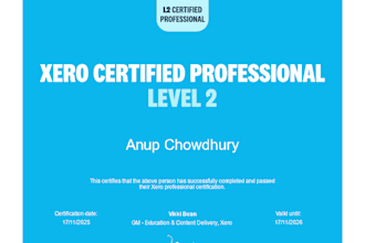 do a financial report quick book and xero