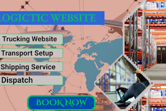do logistics website trucking website transport website  dispatch website cargo