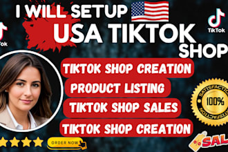 setup USA tik tok shop create tiktok shop for non USA resident tik tok shop
