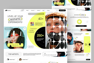 develop ai crypto website, saas, nft website, memecoin website 3d interactive