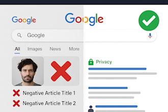 remove negative links mugshots bad news and court cases from google
