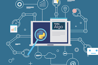 develop quant trading strategies in python for finance and machinelearning work