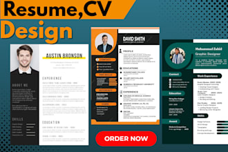 design a modern CV in 24hours