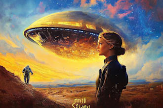 made awesome concept art like fantasy, sci fi art