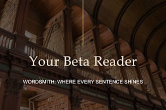 be your beta reader