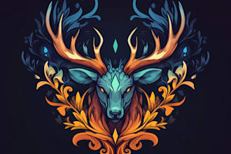 design a custom dnd, fantasy, sci fi, rpg game logo