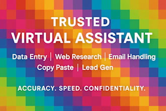 be your personal administrative virtual assistant