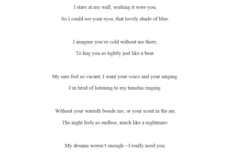 write a personalized, emotional, or romantic poem for you