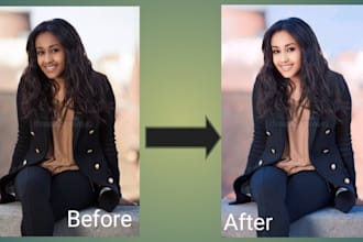 fix blurry photos, portrait retouch and photo edit in photos