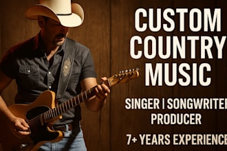 create custom country songs with full production and vocals
