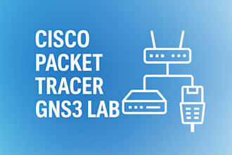 cisco packet tracer, gns3 labs, and computer networking assignments