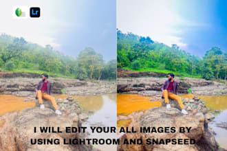 professionally edit your photos using lightroom and snapseed
