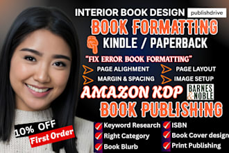 do spanish ebook formatting, kdp book publishing, paperback layout, cover design