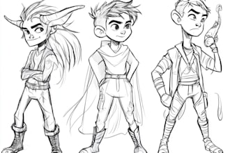 be your digital sketch artist
