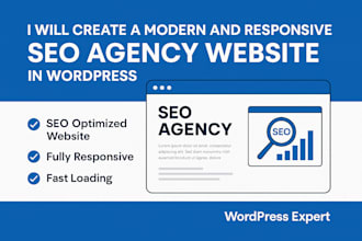 build a fast, modern SEO agency website