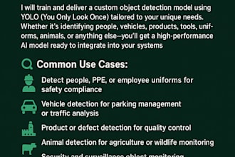 train ai object detection models using yolo for images
