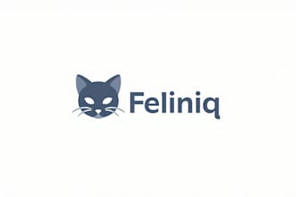 make an amazing 3d outline cat face logo with unlimited revision