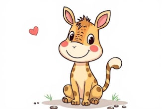 draw any animal to adorable cartoon