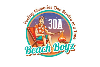 design unique beach boyz logo